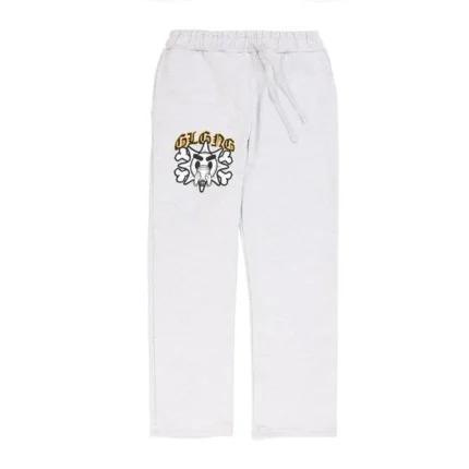 Gangs Dont Die Bones Sweatpants Grey