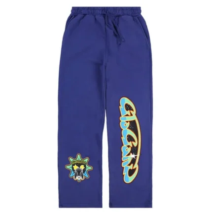 Glo Galaxy Sweatpants Vintage Blue