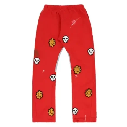 Glo Gang Flare Red Sweatpants