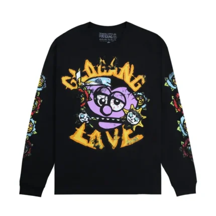 Glo Gang Love Long sleeve Black