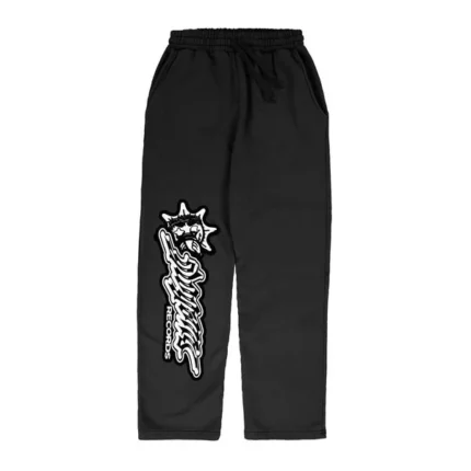 Glo Gang Records Sweatpants Black