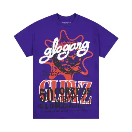 Glo MX Stamp Tee Purple