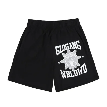 Glogang Worldwide Shorts Black N White