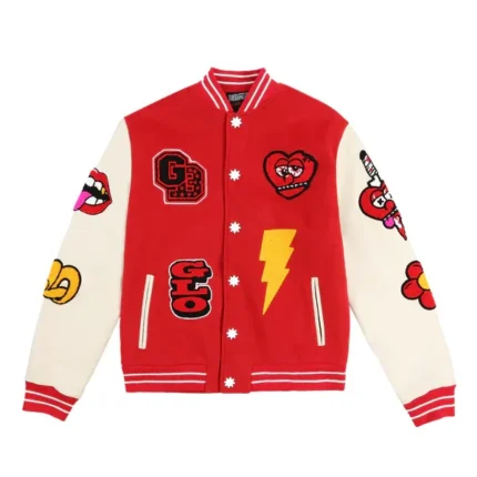 Glorious Thot Varsity Jacket Red