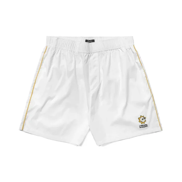 Malbon x Gloryboyz Scooter Short White