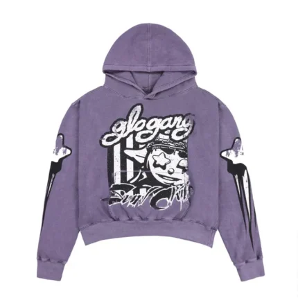 Sun Child Flag Hoodie Purple